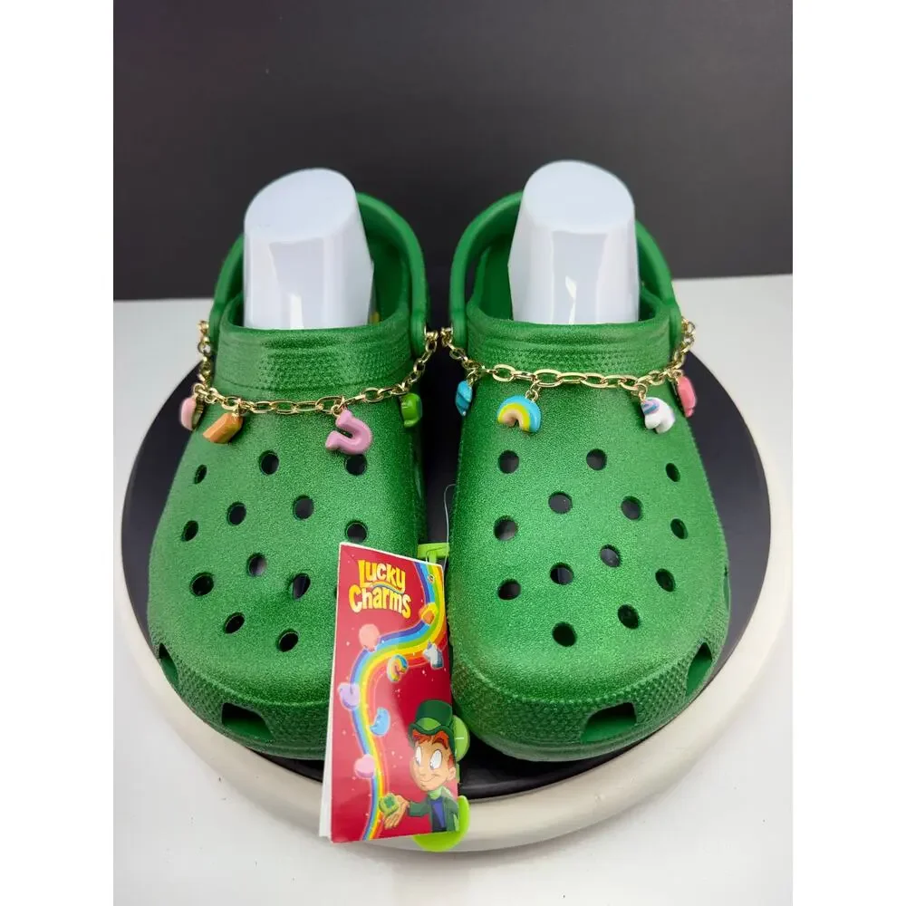 Crocs Lucky Charms Magically Delicious‎ Classic Clogs Size Men 10 Women 12 Shoes